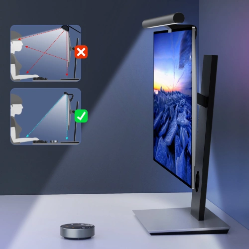 Lampka na monitor Choetech Elesense E1129 LED czarny [2 PACK]